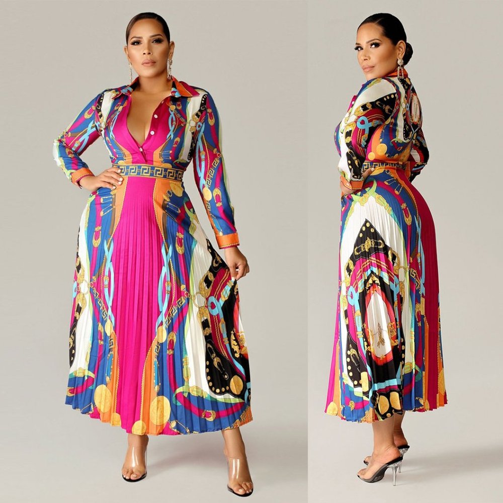 Milan Pleated Skirt Dress - Effortless Elegance and Luxury